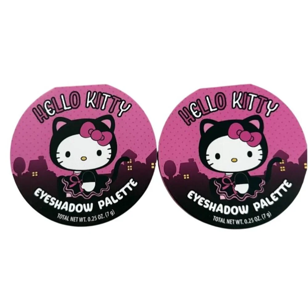 Hello Kitty by Sanrio x Taste Beauty Halloween Eyeshadow Palette Set of 2